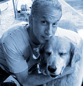 Dr. Jerid Fisher with Maverick